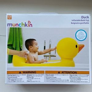 Munchkin inflatable bathtub